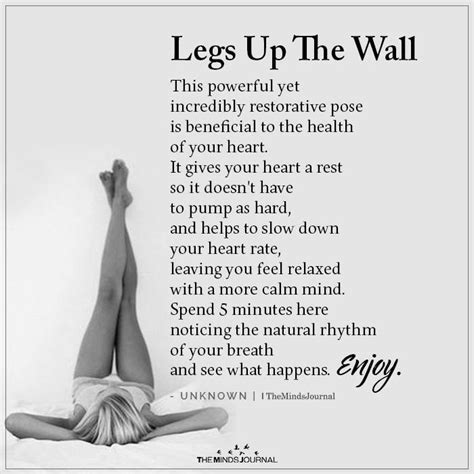 Legs Up The Wall Legs Up The Wall Yoga