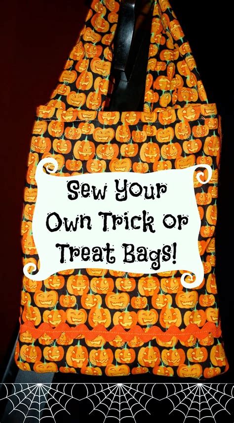 Make Your Own Trick Or Treat Bags The Chirping Moms Halloween Bags