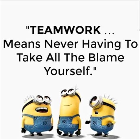 Teamwork Means Never Having To Take All The Blame Yourself Pictures