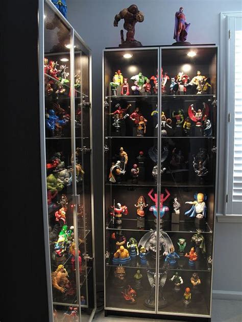 25 Cool Ways To Action Figure Display Display Ideas Bookcase With