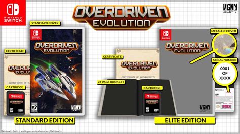 Overdriven Evolution Nintendo Switch Limited Game News
