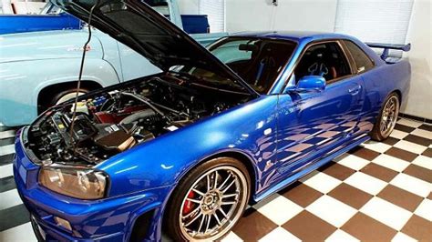Fast & furious nissan gtr. Nissan Skyline GT-R R34 from Fast & Furious 4 on sale