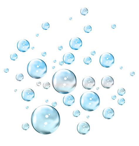 Soap Bubble Blue Drop Clip Art Water Glass Png Download 10241078