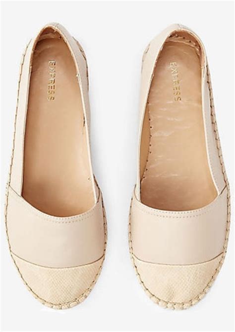 Express Tan Smooth Sole Espadrille Shoes Shop It To Me