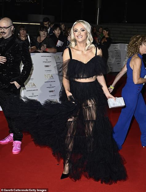 National Television Awards 2022 Katie Mcglynn Flashes Her Toned
