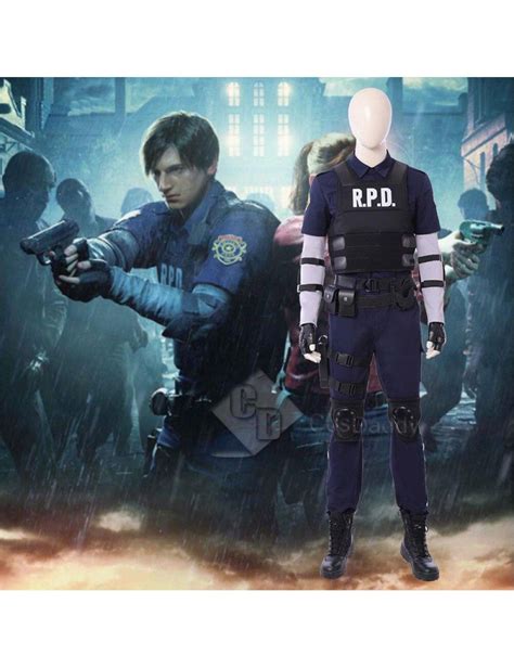 Resident Evil 2 Remake Biohazard Re2 Leon Scott Kennedy Cosplay