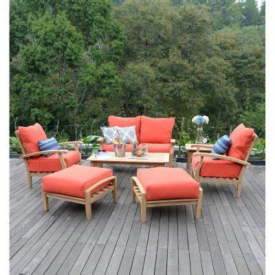 A teak outdoor dining set embodies the warmth of traditional wood furniture while also adding style and modernity to any environment. Sonoma Teak 7-Piece Deep Seating Set (Various Colors ...