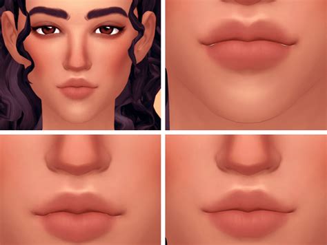 Sims 4 Bigger Lips Mod
