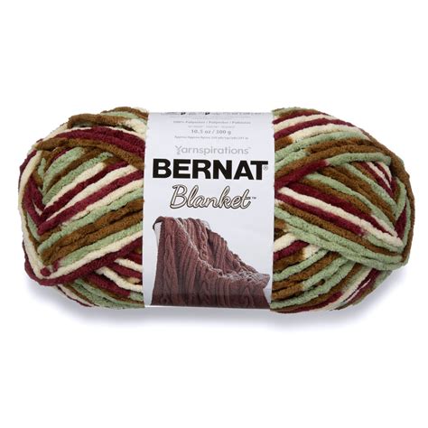 Bernat Blanket 6 Super Bulky Polyester Yarn Plum Fields 105oz300g