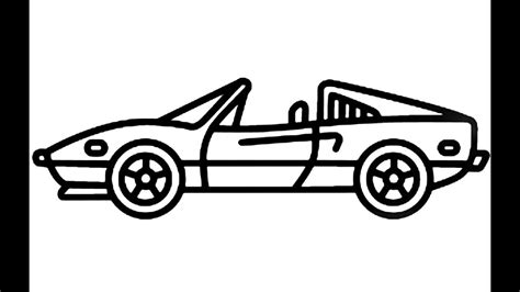 Dibujos de Carros Como Dibujar un Auto Dibujos Faciles para Niños