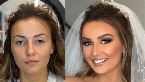 Wedding Makeup Before And After Pictures Makeupview Co