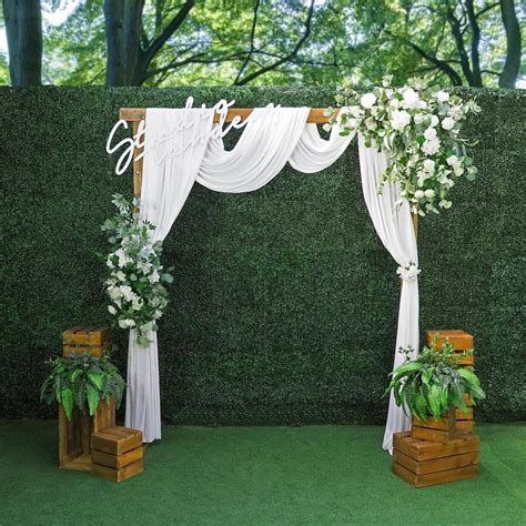 Rustic Backdrop Simple Wedding Wood Stand Wedding Backdrop Rentals