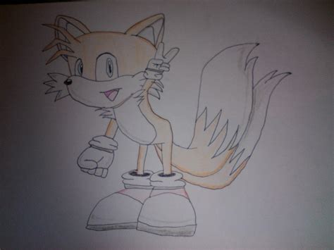 tails peace by shadknux64 on deviantart