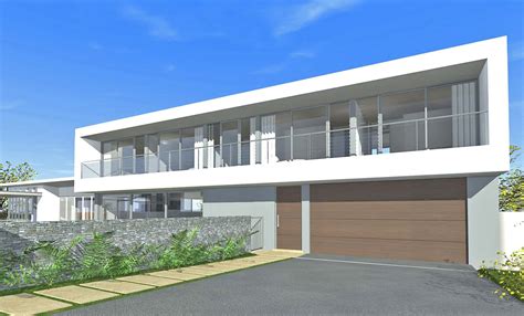 Architect Design 3d Concept Long House Seaforth