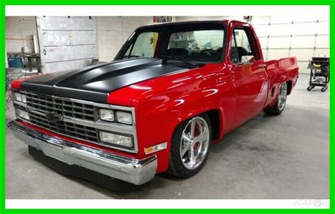 1986 Chevrolet C10 Square Body Custom Shortbed Pickup Truck 53 Ls V8