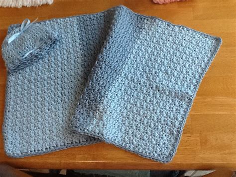 Preemie Blanket And Cap Donated To A Neonatal Icu Through Knots Of Love