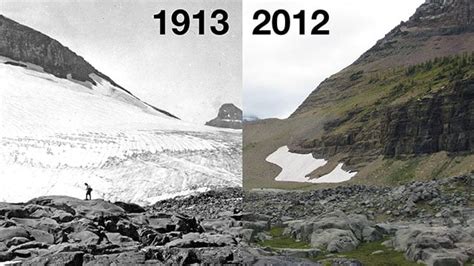 These Before And After Photos Show How Glaciers In The Us Are Melting