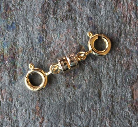 Magnetic Clasp Converter 14kt Yellow Gold Filled Or Sterling Etsy