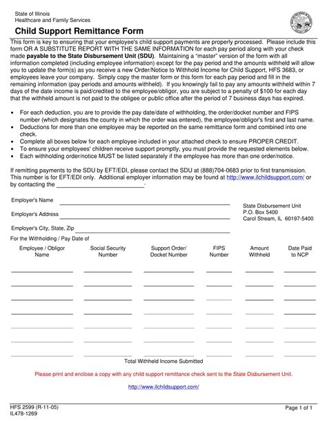 Hfs 2599 Form ≡ Fill Out Printable Pdf Forms Online
