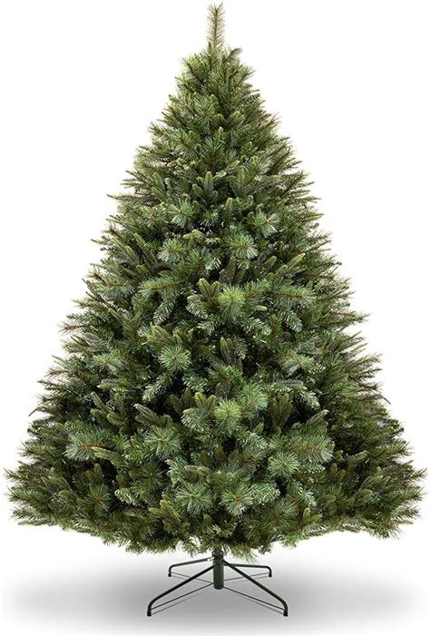 Wbhome 6ft Pre Lit Artificial Christmas Tree With Ornaments Champagne