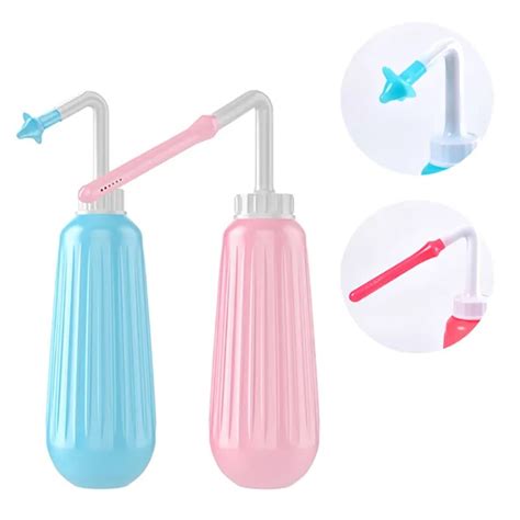 500ml Portable Bidet Private Parts Flushing Device Baby Butt Cleaner