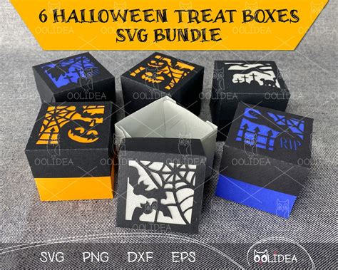Creative Diy Halloween Treat Box Svg Cut Files For Cricut And
