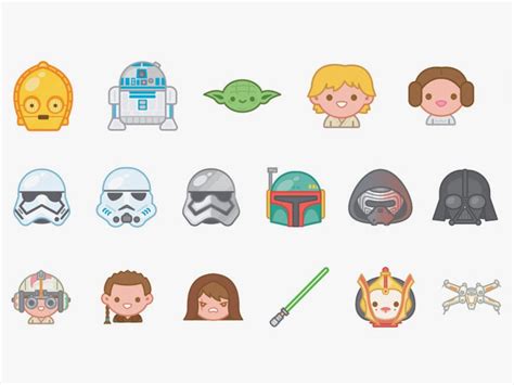 Design Star Wars Emoji For Fans