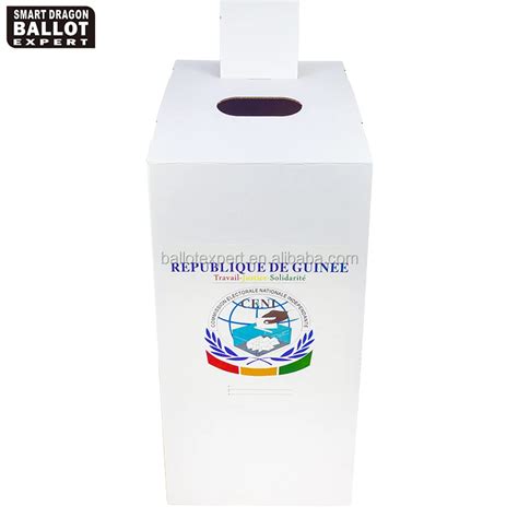 Custom Made Corrugated Cardboard Paper Election Ballot Boxes Buy