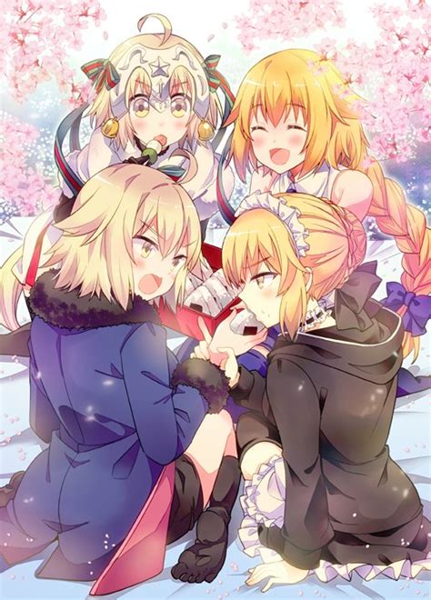 Artoria Pendragon Jeanne D Arc Jeanne D Arc Jeanne D Arc Saber Alter And More Fate And
