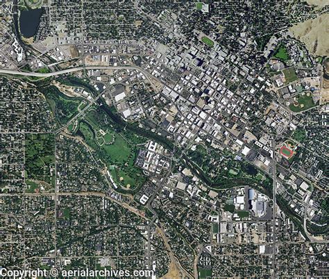 Aerial Photo Map Of Boise Idaho Aerial Archives Aerial And