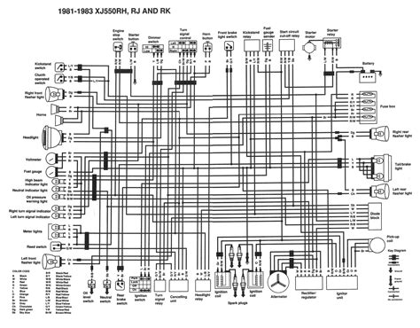 Image result for 1989 yamaha zuma wiring diagram. 82 xj550 simple wiring question... | XJBikes - Yamaha XJ Motorcycle Forum