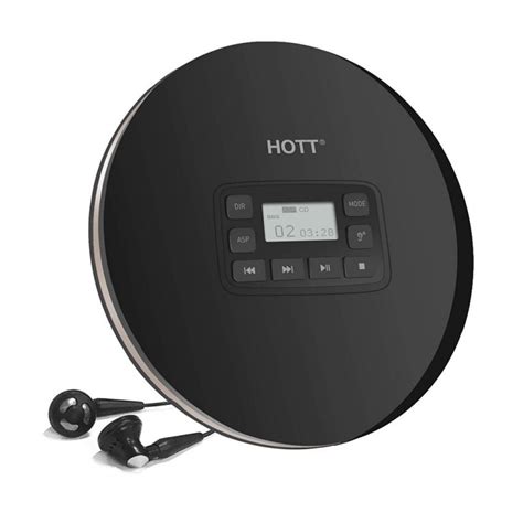 Portable Cd Player Hott Cd611 Personal Compact Cd Player With Lcd