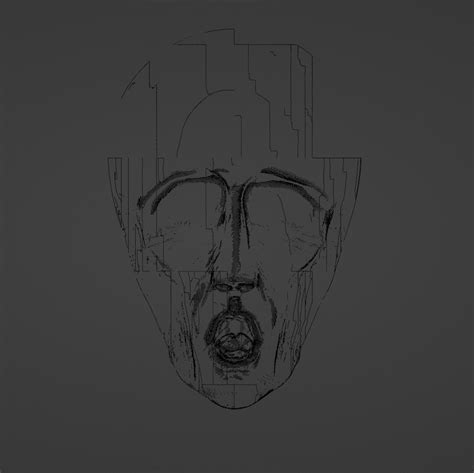 Artstation Wireframe Head