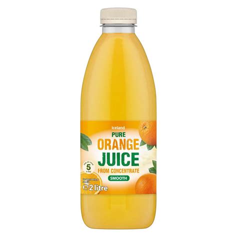 Andy ozur, who has over 30 years of experience in the food industry, made a new store, pure foods and juice, in brookline, new hampshire. Iceland Pure Smooth Orange Juice From Concentrate 2L ...