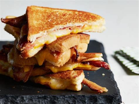 Grilled Cheese Sandwiches With Bacon Recipe Food Network Kitchen Food Network