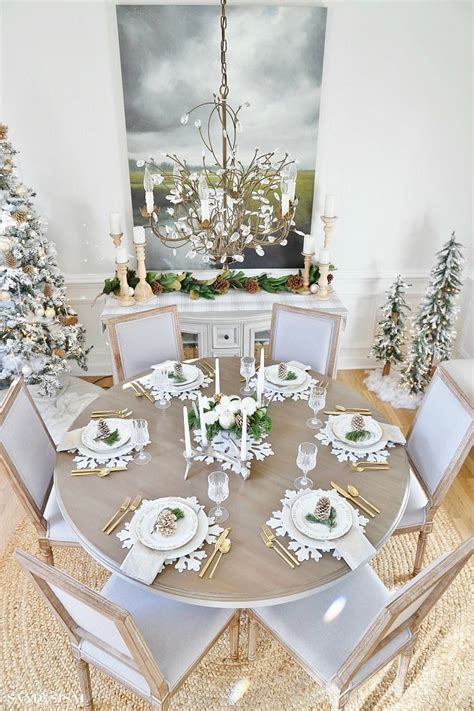 G I Christmas Table Decoration Ideas L M M I Kh Ng Gian B N