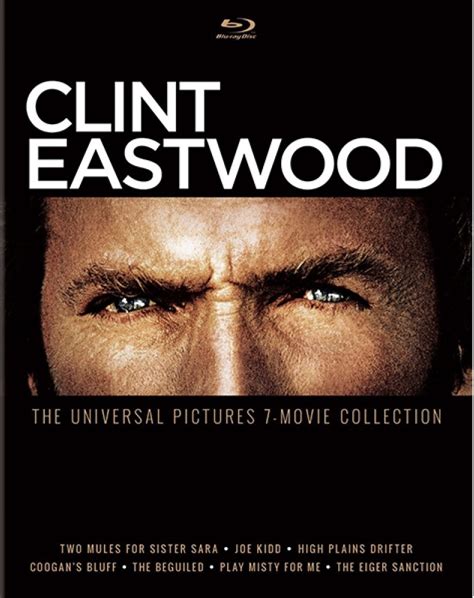 Clint Eastwood 7 Movie Collection Blu Ray Review