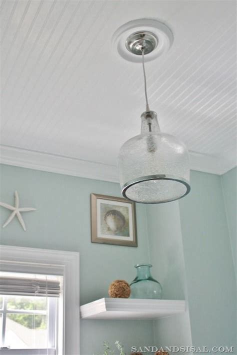 For our removable ceiling we want with a sheet product. Installing Bead Board Ceiling | Installing wainscoting ...