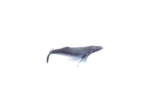 Tiny Humpback Whale Figurine 1 Soft Plastic Animal For Diorama Etsy