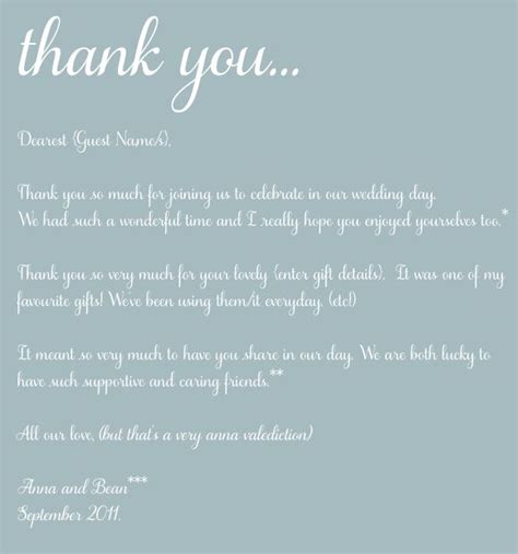 The Art Of Thank You ~ Thoughts On The Post Wedding Thank You Card