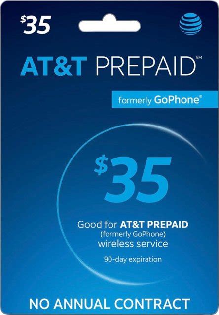 Buy 2 get 1 20% off prepaid airtime cards. AT&T $35 Prepaid Phone Card ATT $35 - Best Buy