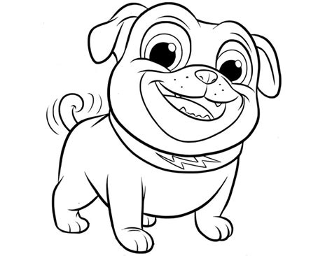 20 Free Printable Puppy Dog Pals Coloring Pages