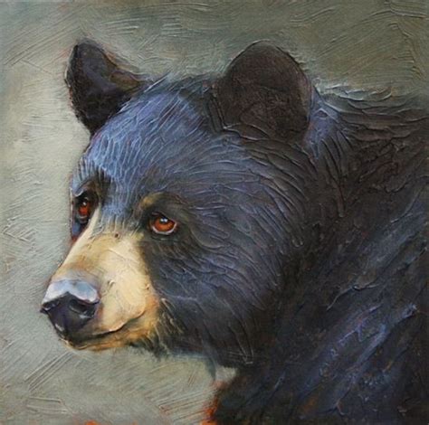 Mountain Galleries At The Fairmont Bear Paintings Black Bears Art