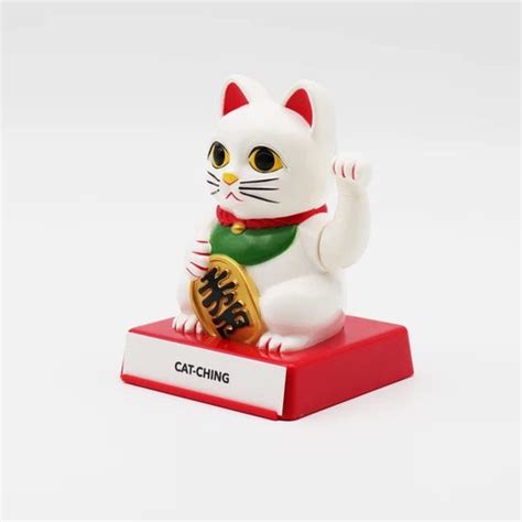 Cattitude Lucky Cat With Interchangeable Hands Coocepts