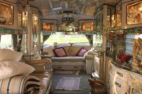 Pin On Gypsy Wagon Interior