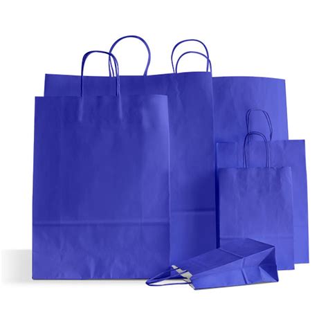 Ocean Paper Carrier Bags Coloured Paper Bags Packaging Heroes