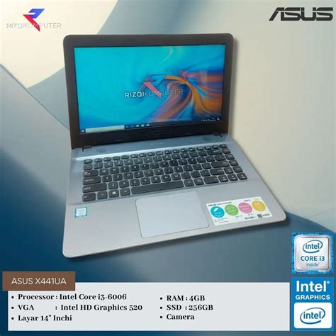 Jual Asus X441ua Intel Core I3 6006 Ram 4gb Ssd 256gb Shopee Indonesia