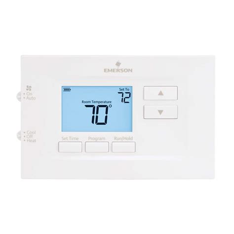 White Rodgers Series Day Programmable Thermostat Heat Pump H C F H PR The Home