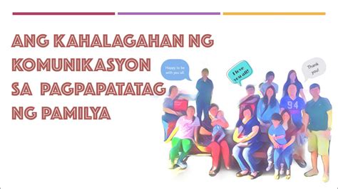 Esp 8 Modyul 3 Ang Kahalagahan Ng Komunikasyon Sa Pagpapatatag Ng