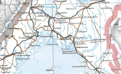 Vintage map of finland this is an original, not reproduction, vintage map which was carefully removed from a 1923 atlas. transportation - Where to get historical Finland railways ...